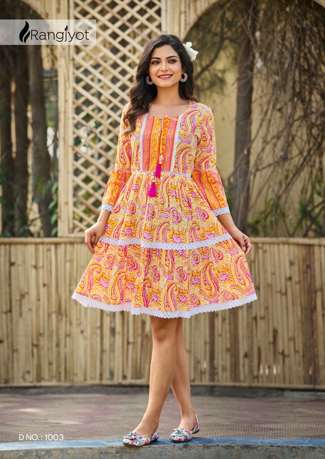 Asmita By Rangjyot Designer Kurti Catalog